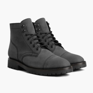import placeholder for mens captain lace up boot grey matte 30617414
