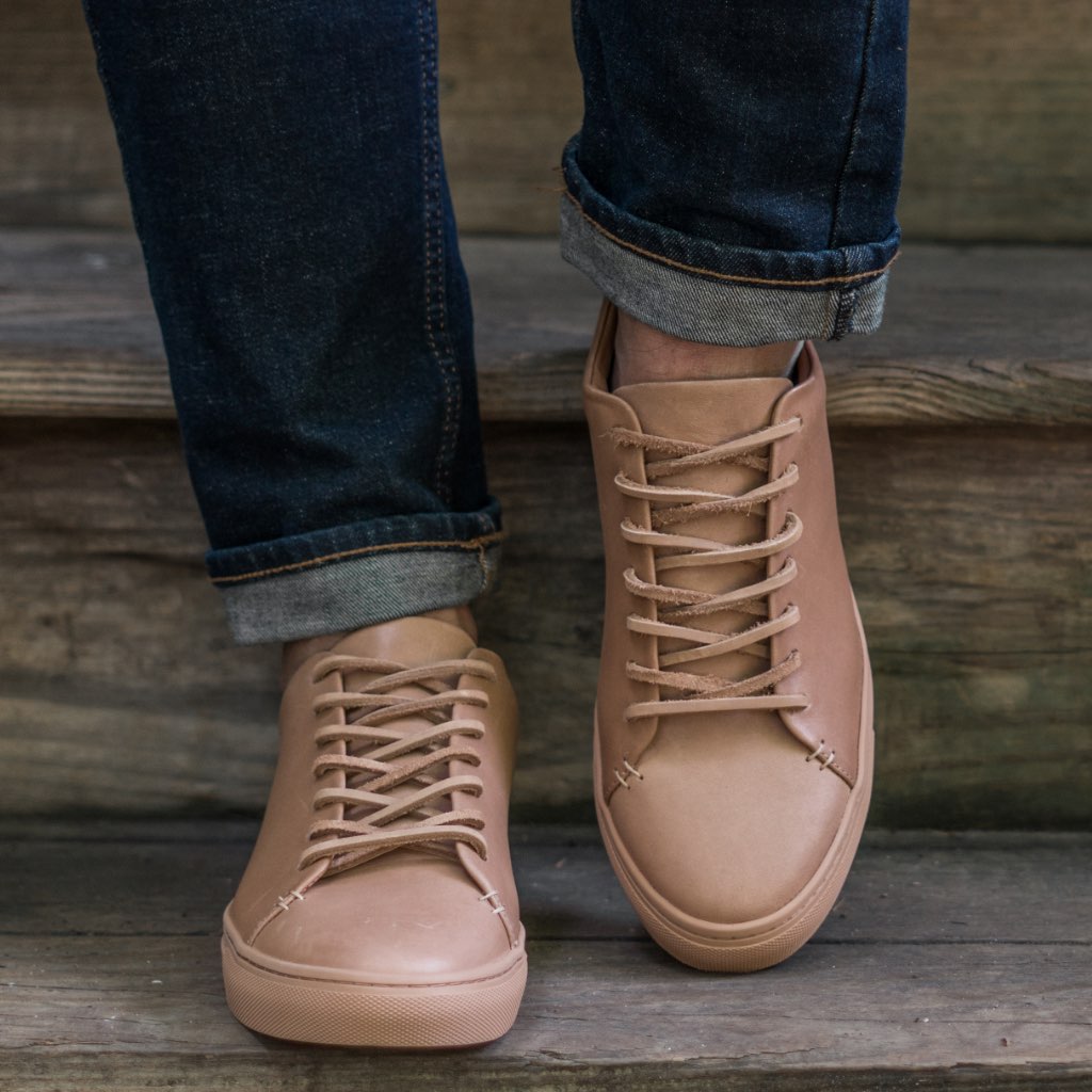 premier low top | natural vachetta