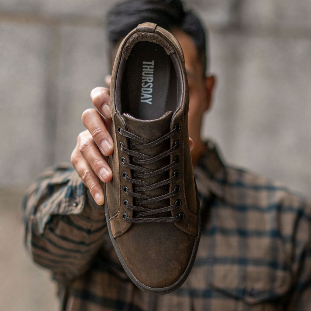 premier low top | tobacco