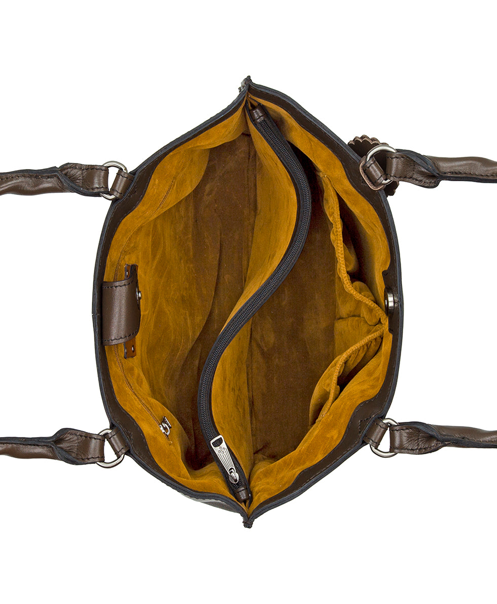 alexia tote cavo border tooled