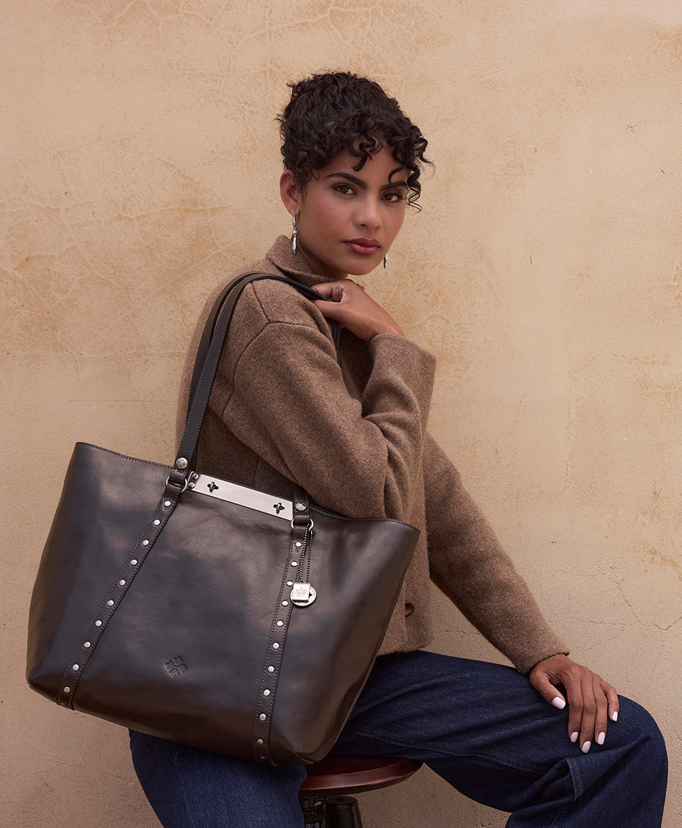 benvenuto tote vintage distressed leather